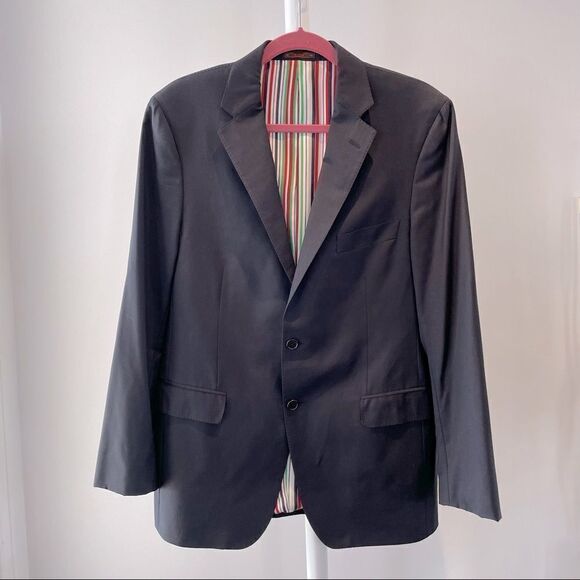 Etro navy wool blazer - Picture 1 of 16
